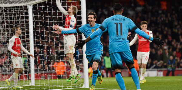 Yarı final kapısını Messi araladı!
