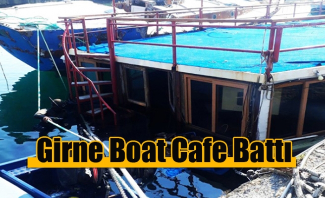 Girne Boat Cafe Battı