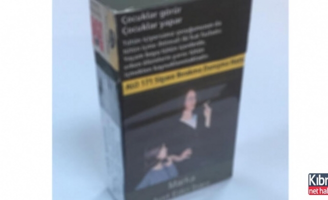Yeni sigara paketleri ortaya çıktı!