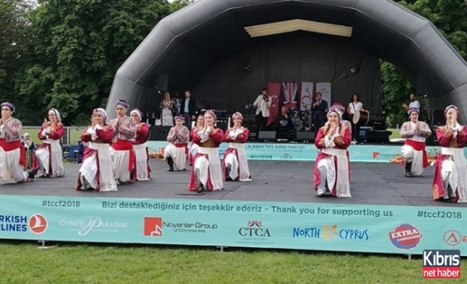 İngiltere’de 3. Kıbrıs Türk Kültür Festivali Yapıldı