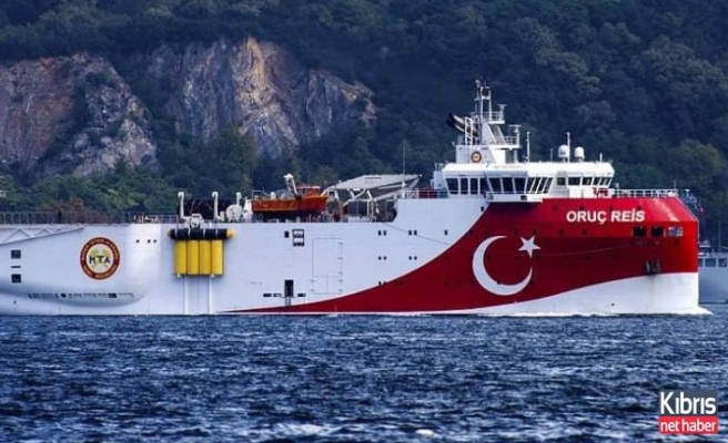 Oruç Reis Gemisi Akdeniz'de aramalara başlıyor