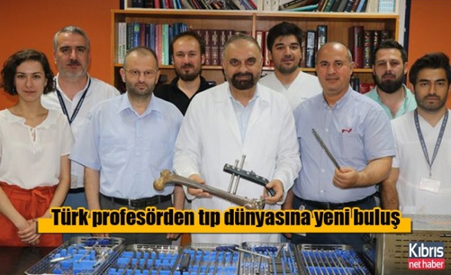 Türk profesörden tıp dünyasına yeni buluş
