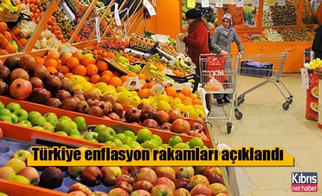 Türkiye enflasyon rakamları açıklandı