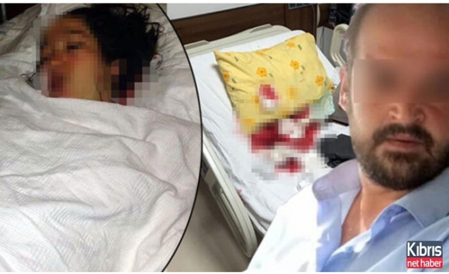 Doğum yapan eşini hastanede bıçakladı