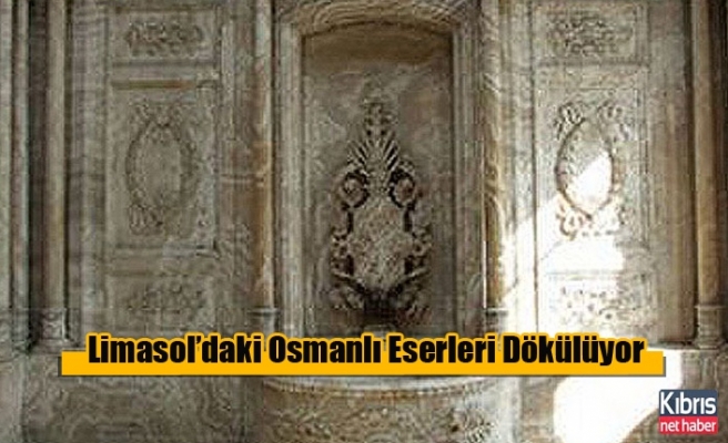 Limasol’daki Osmanlı Eserleri Dökülüyor
