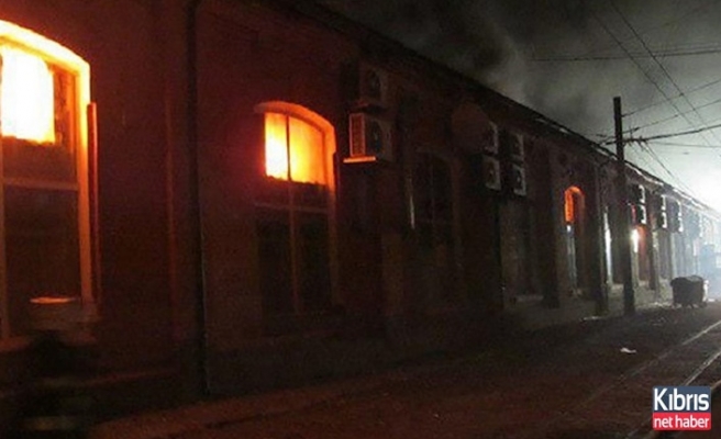 Ukrayna'da otelde yangın: 8 ölü