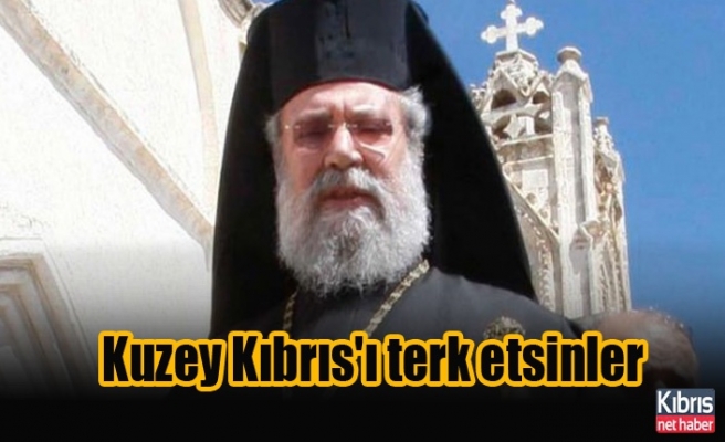 Başpiskopos'tan dünyaya çağrı: Kuzey Kıbrıs'ı terk etsinler