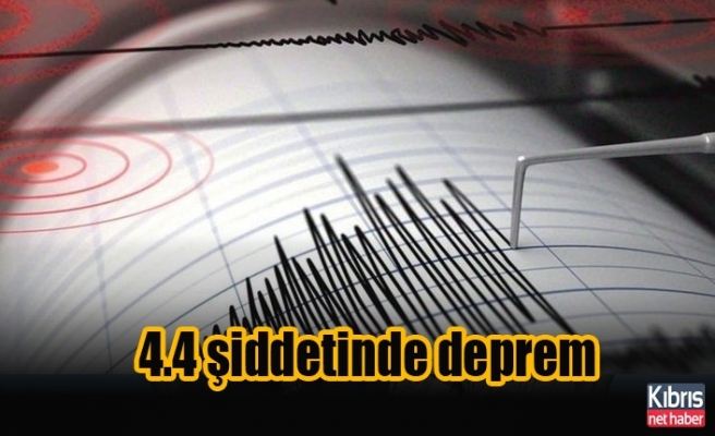 Kıbrıs’ın kuzey batısında 4.4 şiddetinde deprem