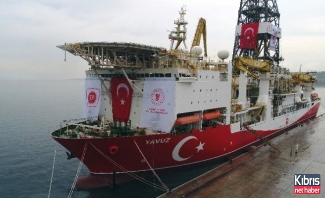 'Yavuz' sondaj gemisi ilk etap çalışmalarını tamamladı