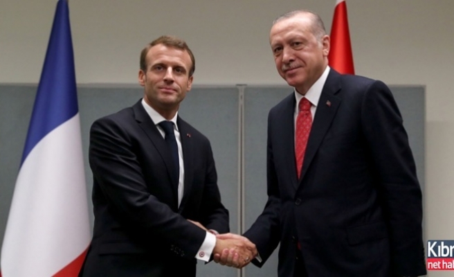 Erdoğan, Macron ile Barış Pınarı Harekatı’nı görüştü