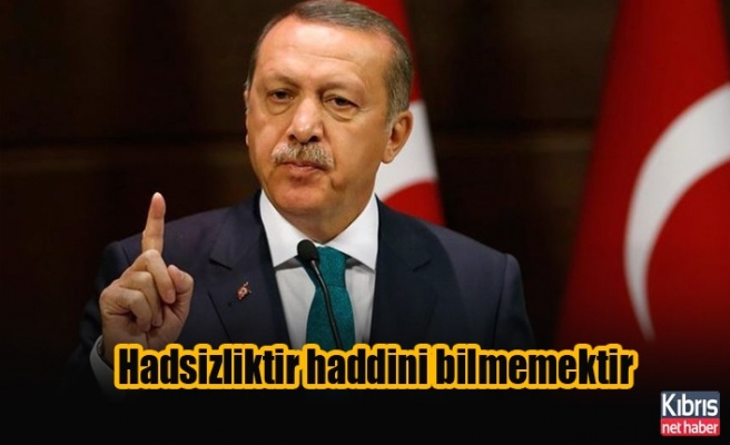 Erdoğan’dan Akıncı’ya sert sözler…