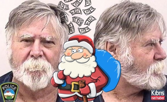 ABD'de 'hırsız Noel Baba' vakası: Çaldıklarını havaya saçtı