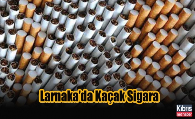 Larnaka’da Kaçak Sigara