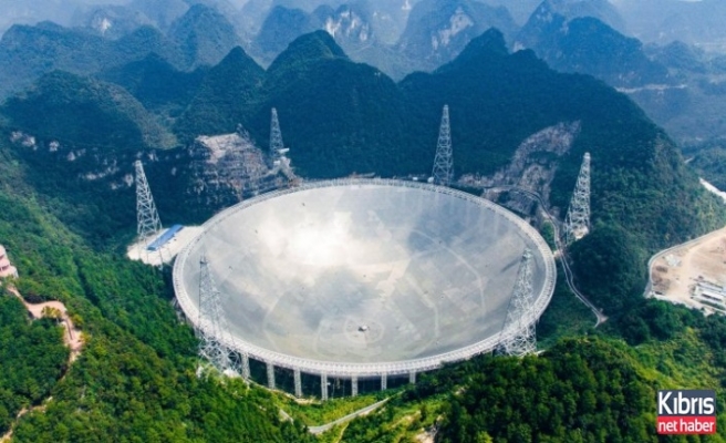 Çin'in dev teleskobu resmen faaliyete geçti