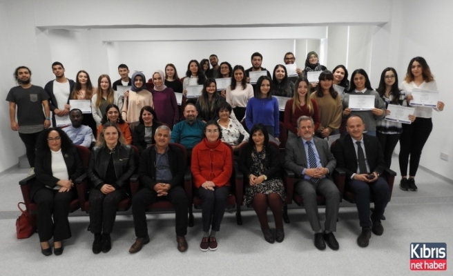 DAÜ Yabancı Diller Eğitimi Bölümü Şeref Ve Yüksek Şeref Sertifika Töreni Yapıldı