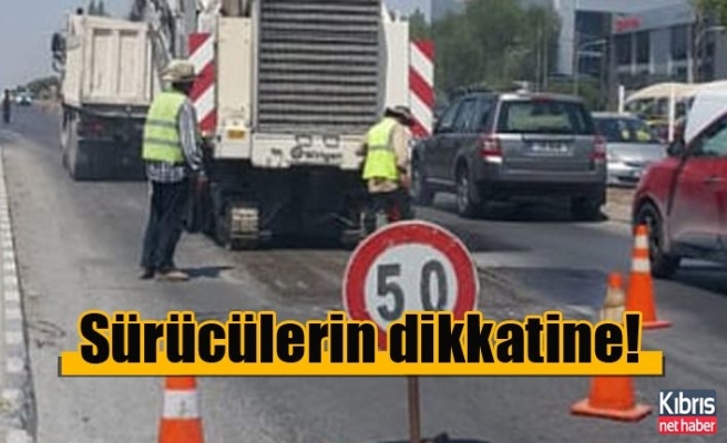 Ercan Yonca Kavşağı Civarında Pazar Günü Trafik Tek Şeritten Verilecek