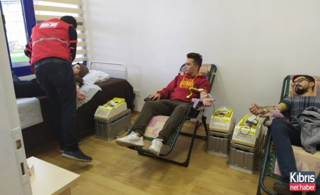 LAÜ’de kan bağışı kampanyası düzenlendi
