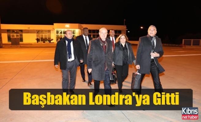 Başbakan Ersin Tatar Londra'ya Gitti