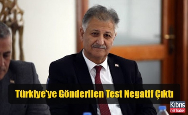 Türkiye'ye Gönderilen Test Negatif Çıktı