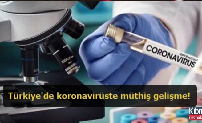 Türkiye'de koronavirüste müthiş gelişme!