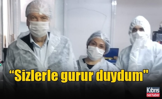 Tatar Konil & Sons Ltd. Tıbbi maske üretim tesisini gezdi