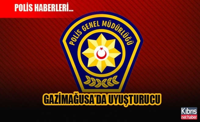 Gazimağusa'da uyuşturucu 2 kişi tutuklandı