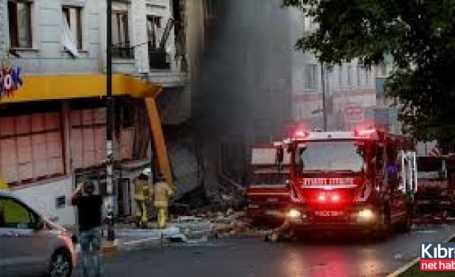İstanbul’da bir binada patlama meydana geldi