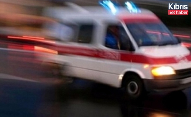 Gazimağusa’da trafik Kazası: 1 kişi ağır yaralandı