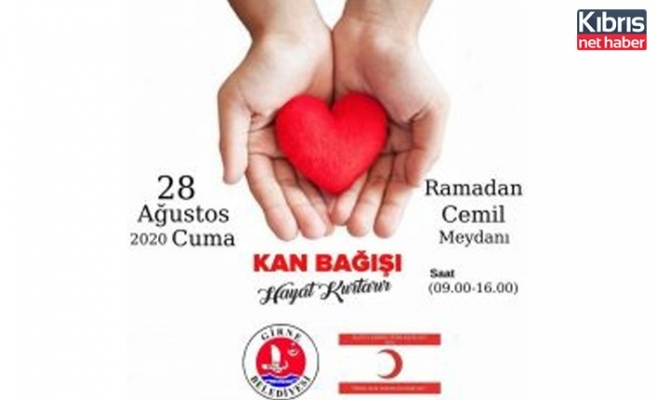 Girne’de kan bağış kampanyası var