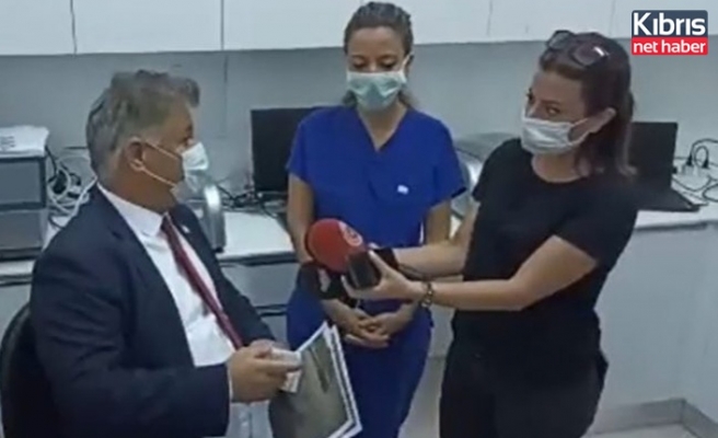 Pilli, yenilenen Lefkoşa Dr Burhan Nalbantoğlu Devlet Hastanesi DNA Laboratuvarı’nı ziyaret etti