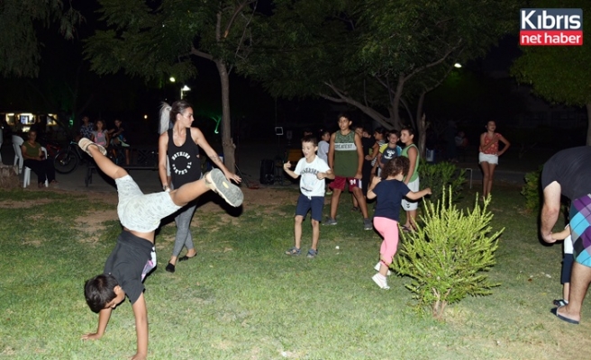 Spor ve eğlenceyi buluşturan “Parkta Hayat Var”, Sancaktar Kalebey Parkı’nda başladı