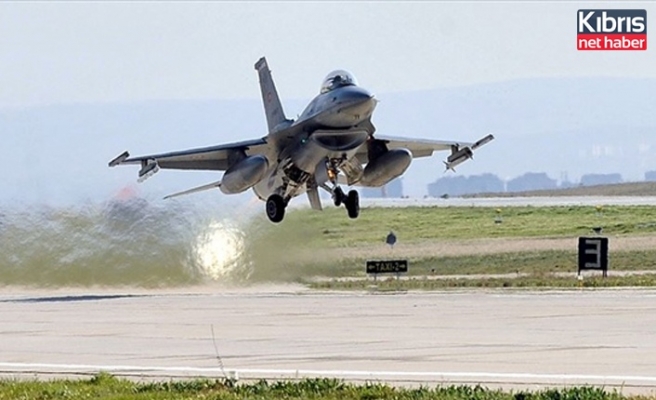 Akdeniz Fırtınası-2020 tatbikatı'nda f-16'ların katılımıyla hava hücum görevi icra edildi