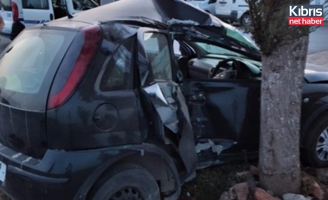 Mehmetçik yakınlarında trafik kazası.. 1 yaralı