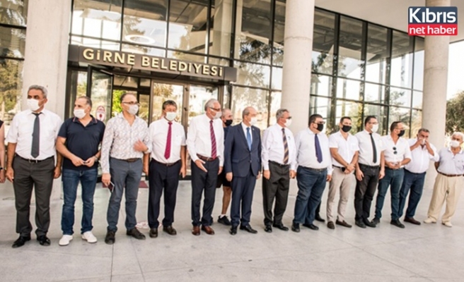 Tatar Girne Belediyesi ve spor kulüplerini ziyaret etti