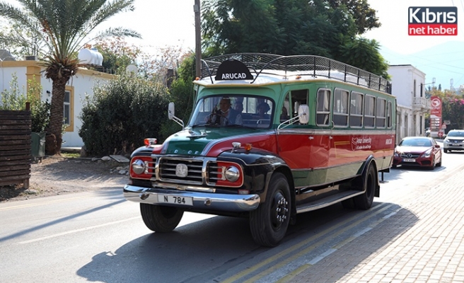 ARUCAD Kıbrıs’ın sembolü haline gelen tarihi “Bedford” otobüslerini kullanmaya başladı.