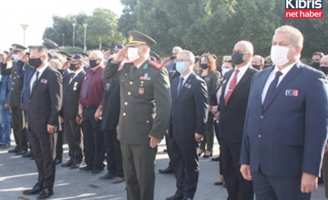 Atatürk Gazimağusa'da da törenle anıldı