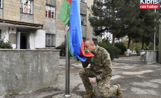 Cumhurbaşkanı Aliyev'den Karabağ'da zafer turu!
