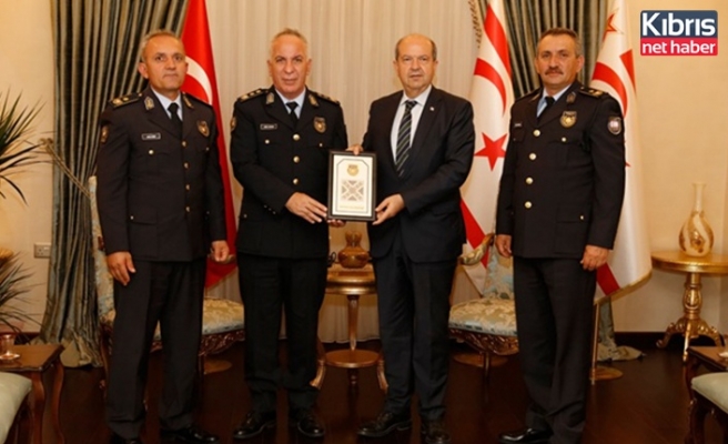 Cumhurbaşkanı Tatar, Polis Genel Müdürü Soyalan’ı kabul etti