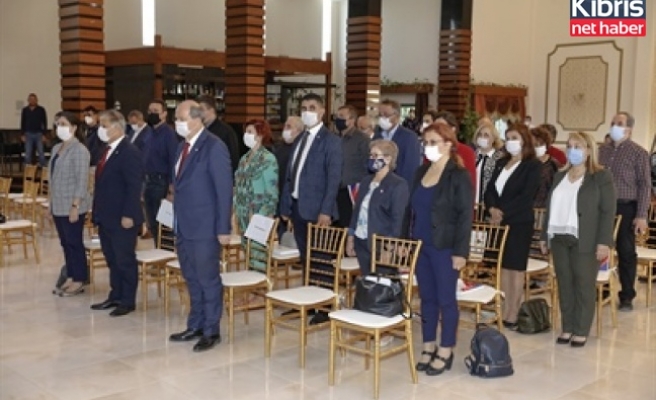 Tatar, Kıbrıs Türk Tabipleri Birliği'nin 23. genel kurulu'na katıldı