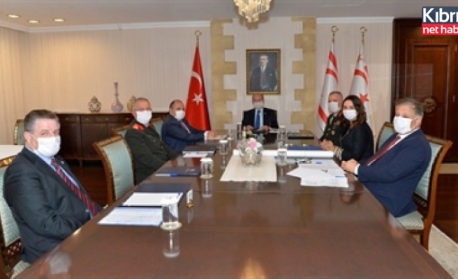 Üst Koordinasyon Kurulu, Cumhurbaşkanı Ersin Tatar başkanlığında toplandı