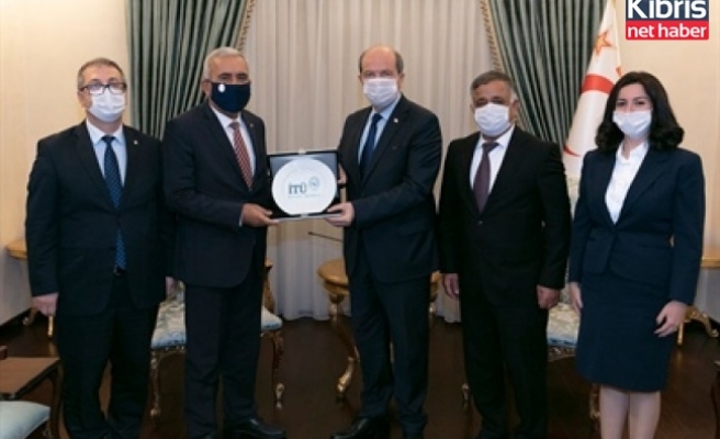 Cumhurbaşkanı Tatar, İTÜ rektörü Kınacı'yı kabul etti