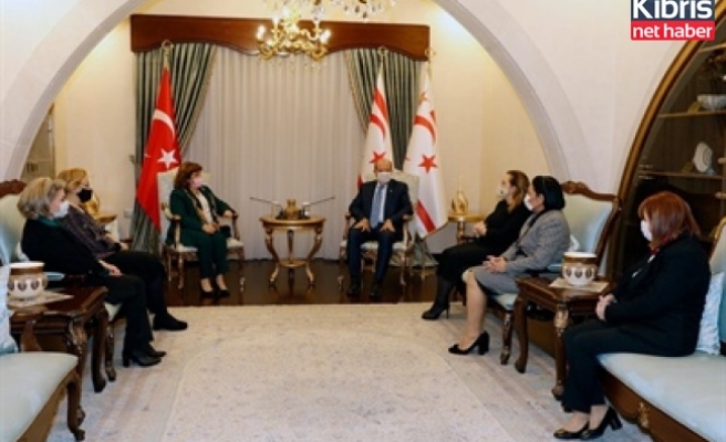 Cumhurbaşkanı Tatar, "Welcome to Turkısh Cyprus Club" üyelerini kabul etti