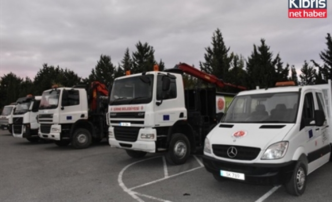 Girne Belediyesi, araç filosunu genişletti