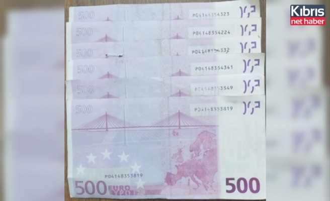 Polis, piyasaya sürülmüş olabilecek sahte 500 Euro'luk banknot uyarısında bulundu