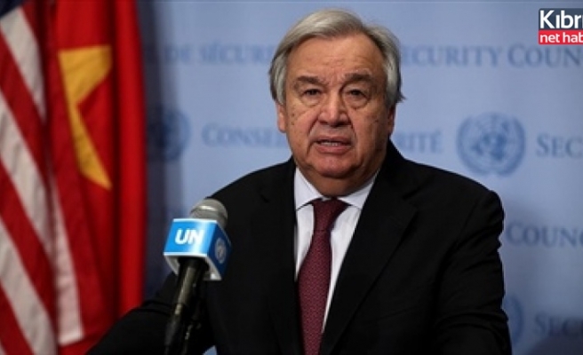 Guterres, Kıbrıs konusunda ilgili tarafları en yakın tarihte toplantıya çağıracağını açıkladı