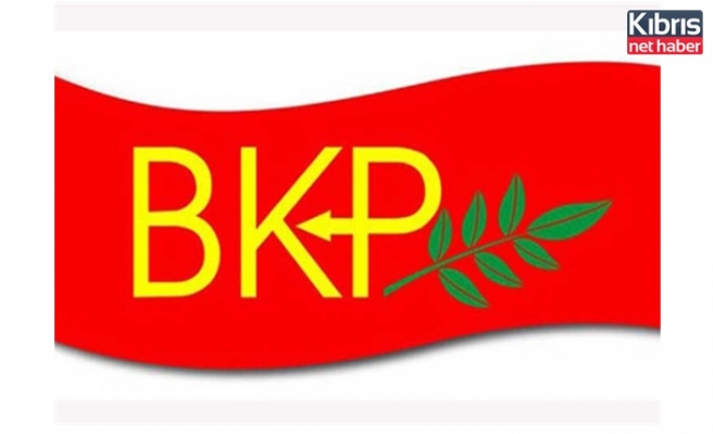 BKP, Kıbrıs Türk tarafının federal çözüm yönünde irade göstermesi gerektiğini savundu