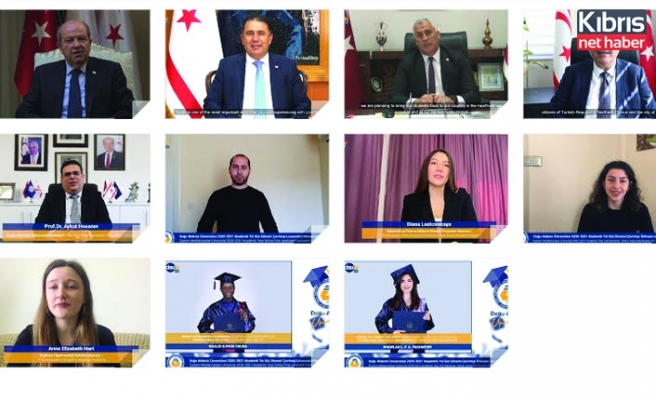 DAÜ 2020-2021 akademik yılı güz dönemi mezuniyet törenleri 15-16 Şubat’ta yapıldı