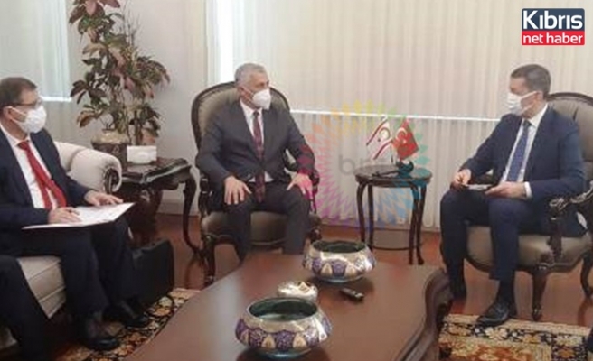 Amcaoğlu, TC Milli Eğitim Bakanı Ziya Selçuk ile biraraya geldi