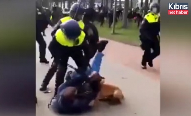 Hollanda'da polis şiddeti