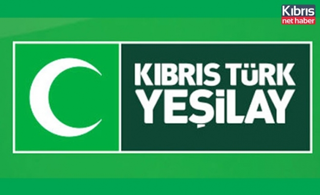 Kıbrıs Türk Yeşilay Derneği, yeşilay haftası dolayısıyla mesaj yayımladı